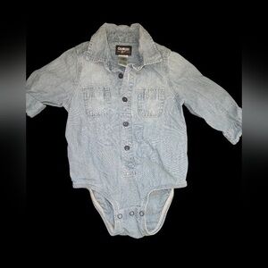 OshKosh B'gosh Classic Blue Denim Shirt
